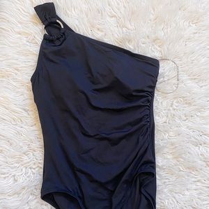 Michael Kors one shoulder swimsuit
